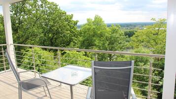 Vue depuis lâhĂ©bergement