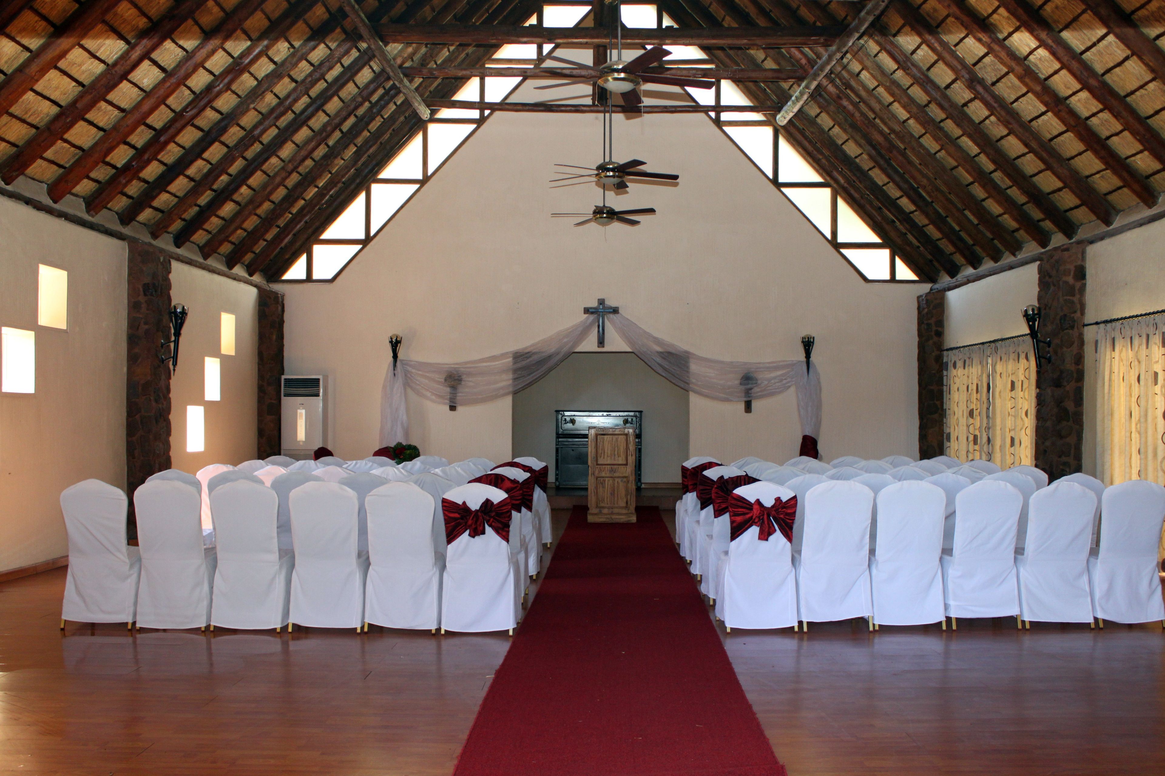 indoor wedding