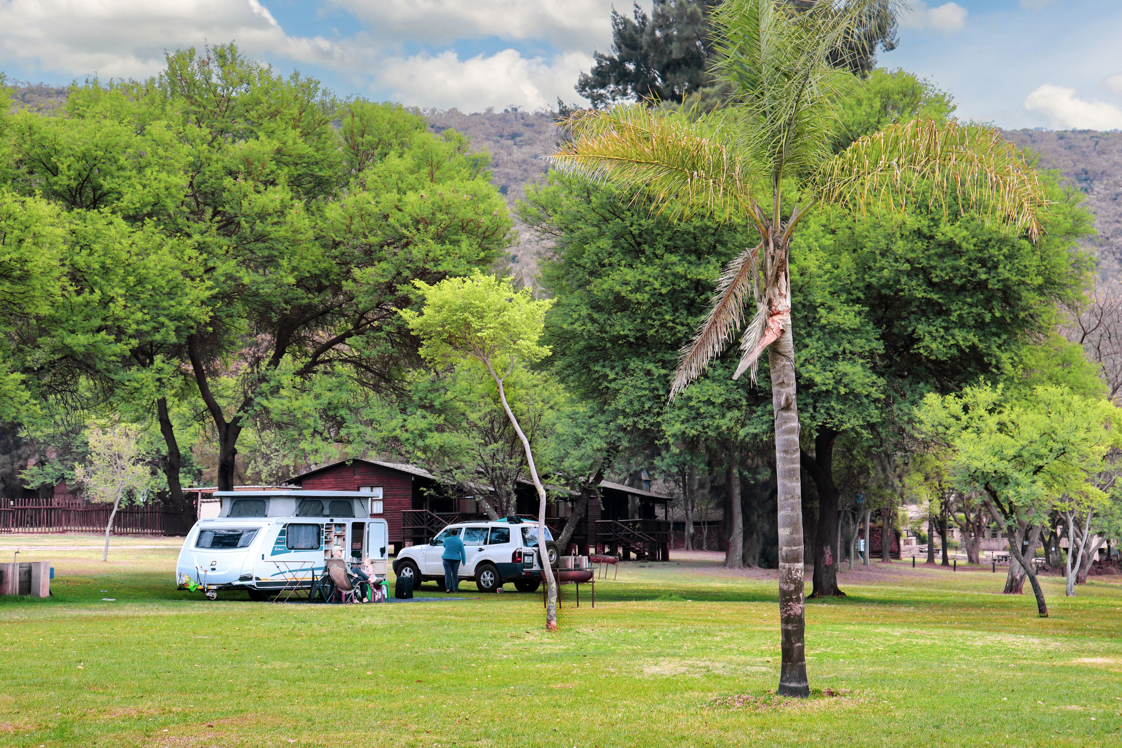 basic tent | view from room