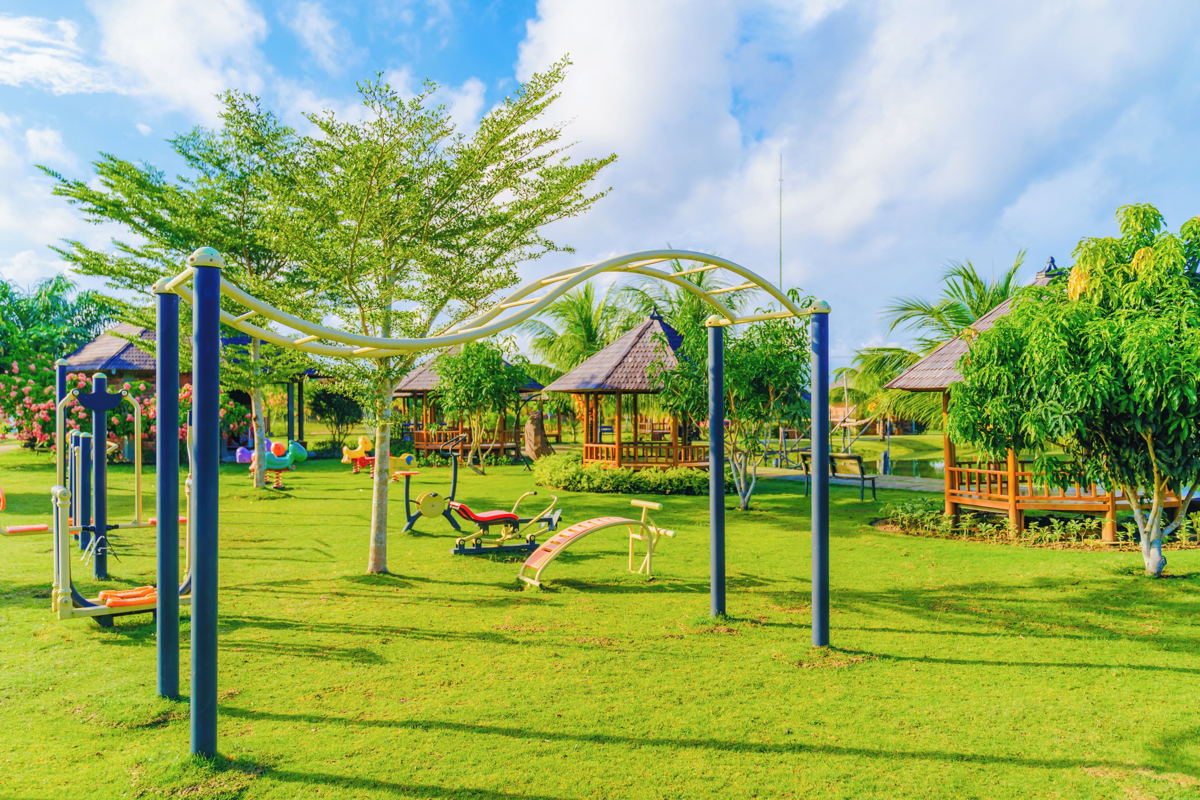 Außen-Kinderspielplatz