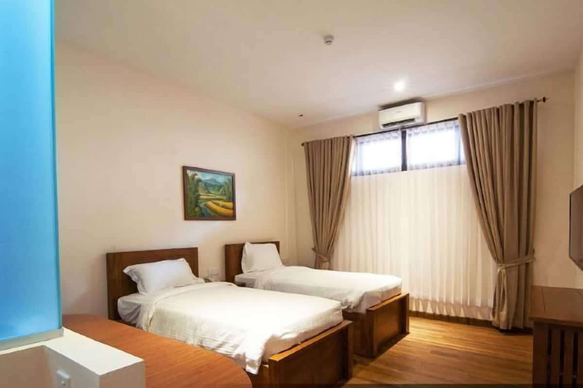 1 habitación, minibar, caja de seguridad en la habitación y escritorio