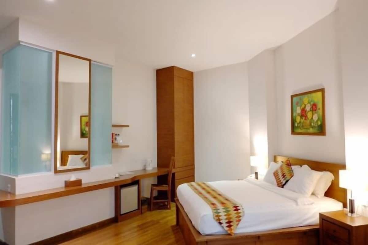 1 habitación, minibar, caja de seguridad en la habitación y escritorio