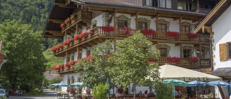 Façade de l’hébergement