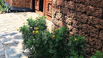 Entrée de l’hébergement