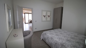 Apartment, Pool View, Ground Floor | 1 bedroom, bed sheets - Mare e Monti B (Formia)