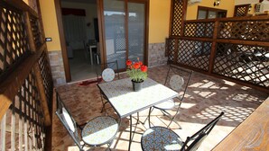 Apartment, Pool View, Ground Floor | Terrace/patio - Mare e Monti C (Formia)