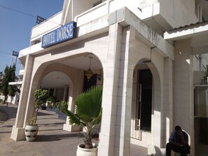 Entrada de la propiedad