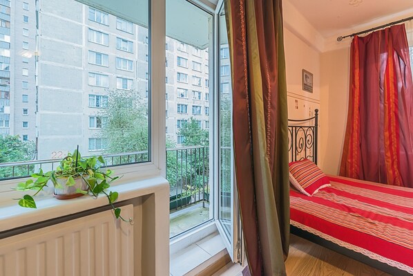 Apartment, 1 Bedroom | Balcony - FlatHome24 on Tovarishcheskiy 26 (St. Petersburg)