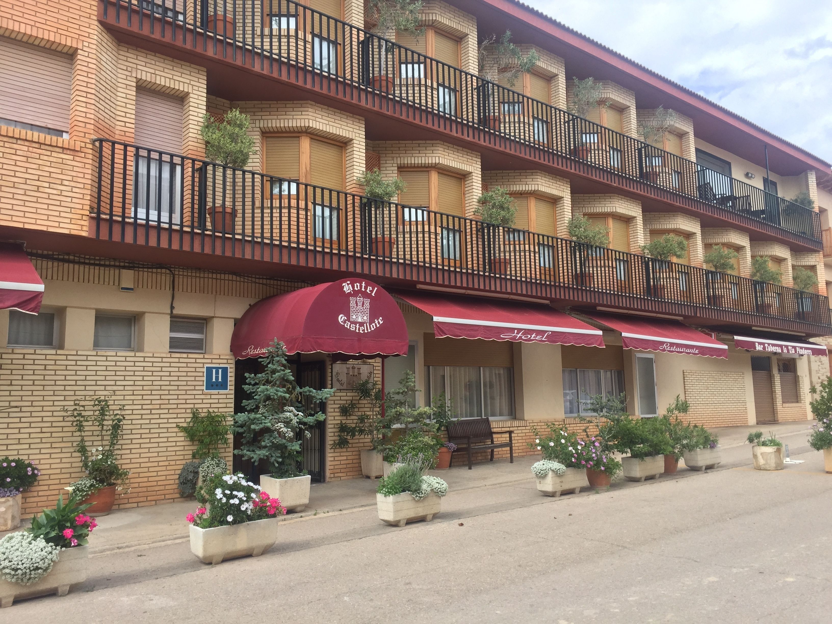 Façade de l’hébergement