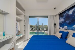 Family Villa, 2 Bedrooms, Private Pool, Pool View (Artemisia) | Water view