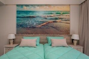 Deluxe Villa, 3 Bedrooms, Private Pool, Pool View (Kentia) | Egyptian cotton sheets, premium bedding, Select Comfort beds