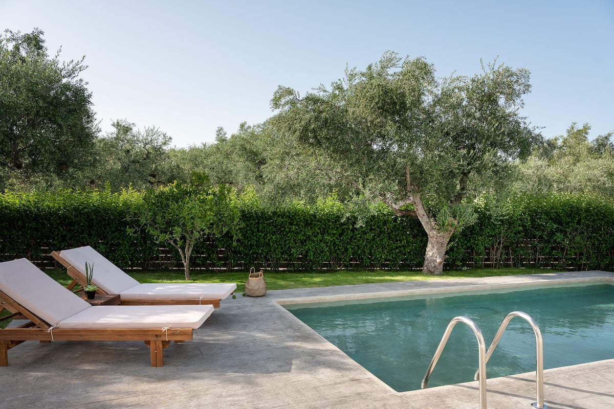 Villa junior, 2 habitaciones, alberca privada, vista a la alberca (Klelia) | Exterior