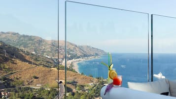 Blick von der Unterkunft