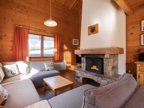Flat-screen TV, fireplace - 3* Chalet for 10, fireplace, garage, WIFI (La Clusaz)