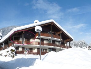 Exterior - 3*** Studio by slopes, fireplace, pets allowed, garage (La Clusaz)
