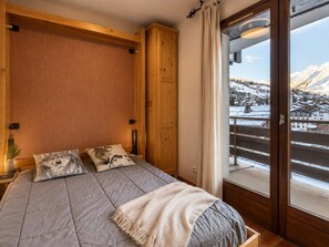 Bed sheets - 3*** Studio by slopes, fireplace, pets allowed, garage (La Clusaz)