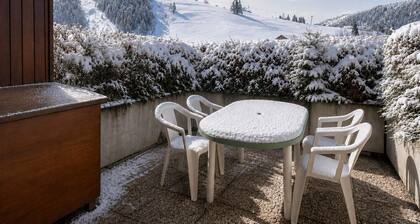 Studio cosy pour 4, proche pistes et commerces, animaux admis, parking inclus