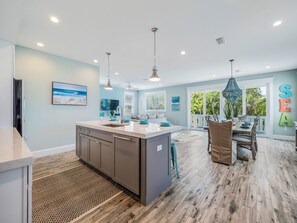 Interior - Home just steps to BEACH! Private pool and spa - Sign of the Mermaid (Anna Maria)
