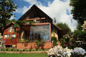 Façade de l’hébergement