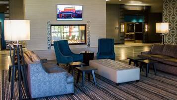 Coin salon dans le hall