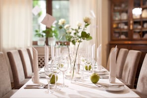 Mittagessen und Abendessen, deutsche Küche