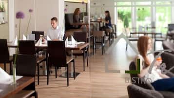 Lunch and dinner served, German cuisine