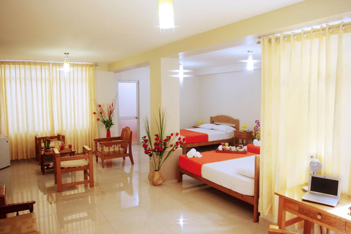 Premium bedding, pillow-top beds, minibar, in-room safe