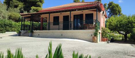 Voorkant van accommodatie