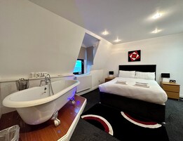 Soundproofing, iron/ironing board, free WiFi, bed sheets