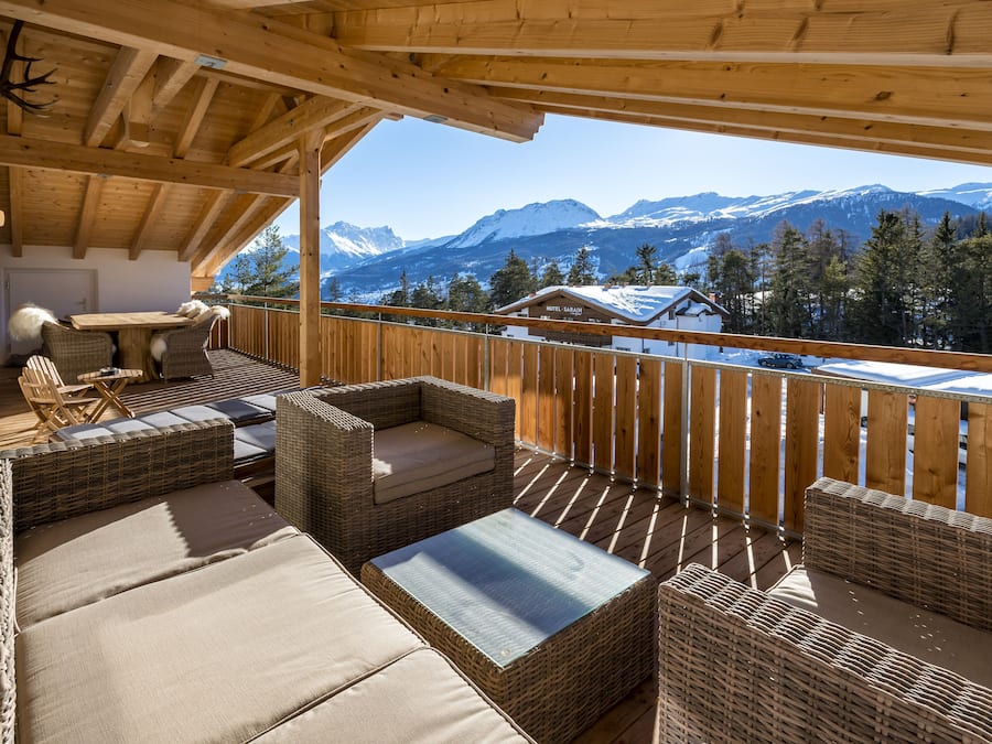 Appartement Penthouse Deluxe (Suite) | Vue du balcon