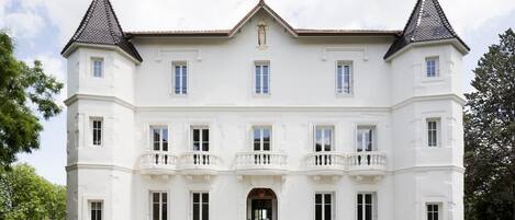 Voorkant van accommodatie