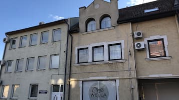 Fassade der Unterkunft