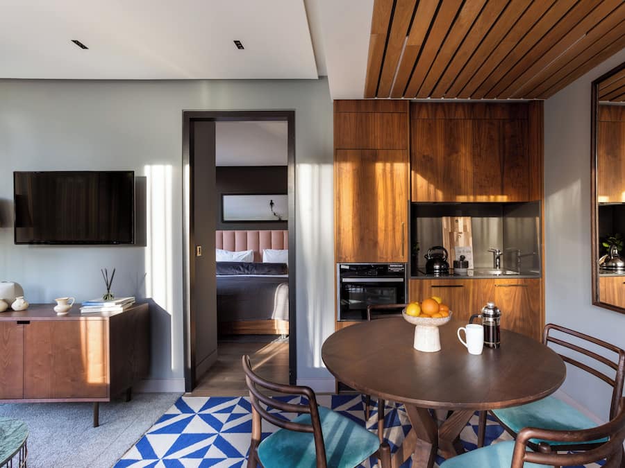 Leilighet, 1 soverom | Spiseområde på rommet