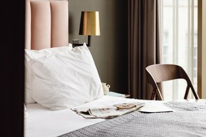 Literie de qualité supérieure, décoration personnalisée