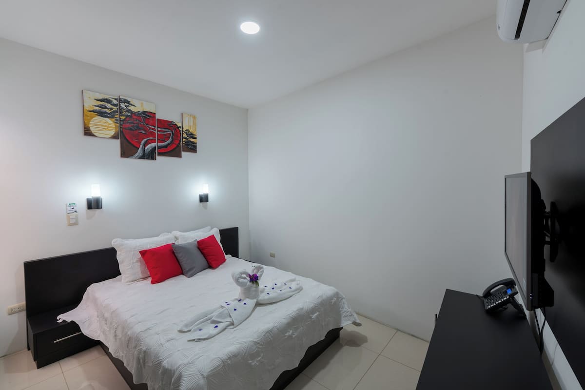 LÀgenhet Deluxe - 1 sovrum | 1 sovrum, gratis wi-fi och sÀngklÀder