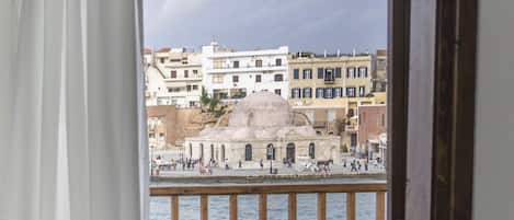 Deluxe Double Room, Terrace, Sea View | 1 bedroom, minibar, desk, soundproofing