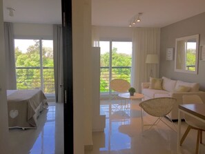 Apartemen Standar, 1 kamar tidur | Pemandangan taman