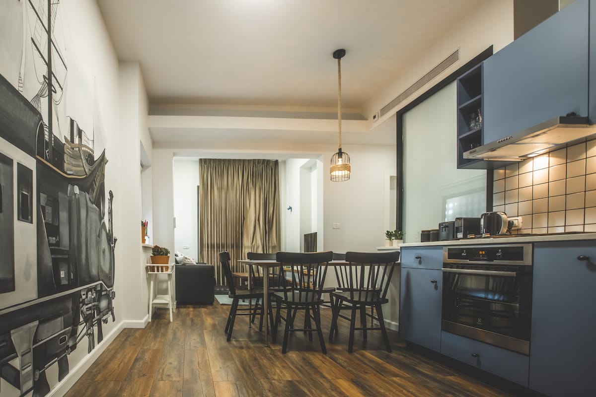 Deluxe appartement | 1 slaapkamer, lakens van Egyptisch katoen, luxe beddengoed
