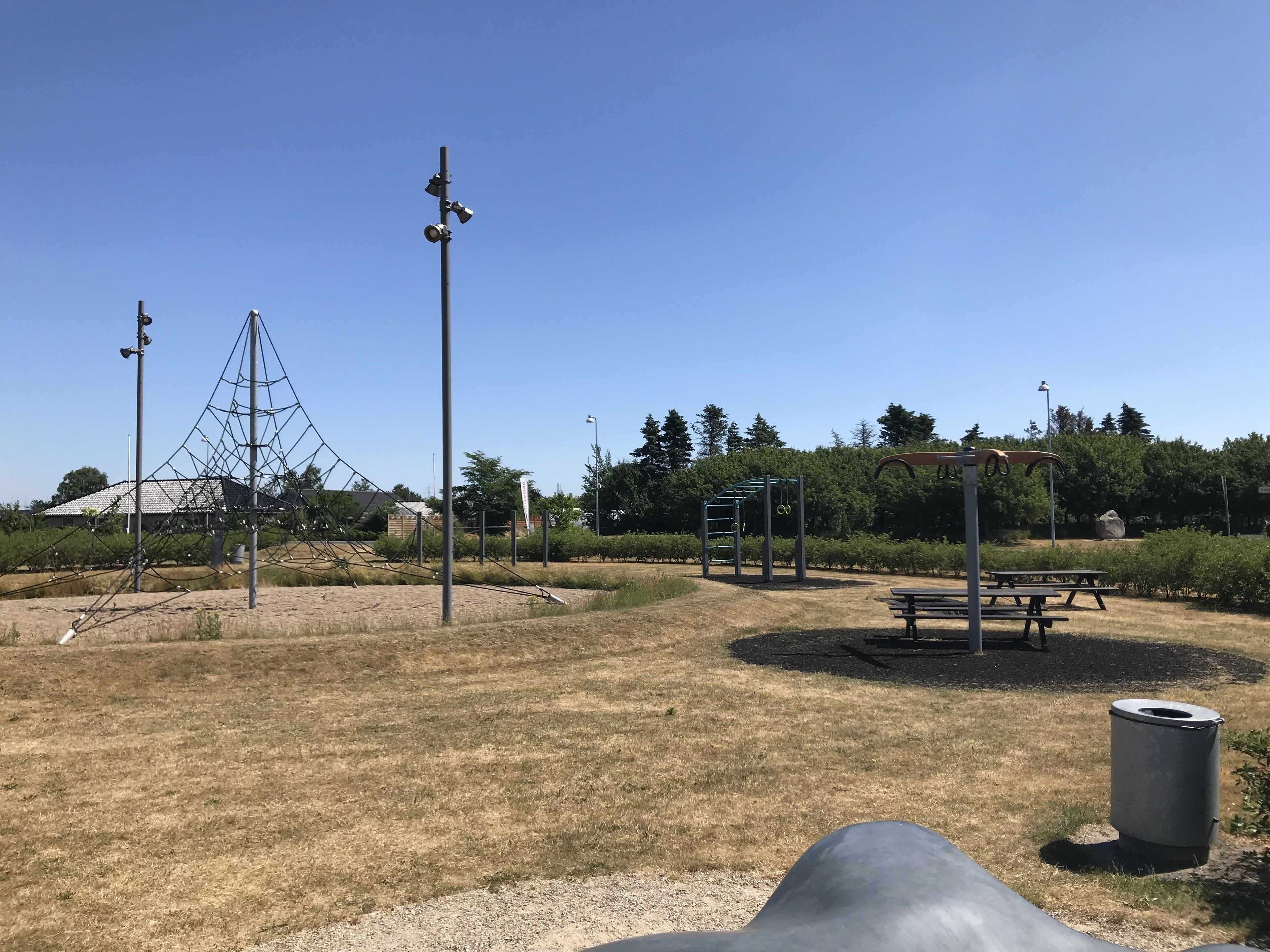 Udendørs legeområde for børn