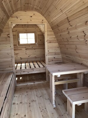 小屋, 1 張標準雙人床, 非吸煙房 | 書桌
