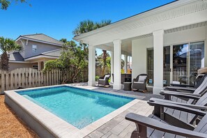Beheizter Pool