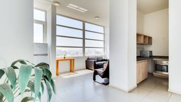 Standard Apartment, 2 Bedrooms | Living area | Flat-screen TV