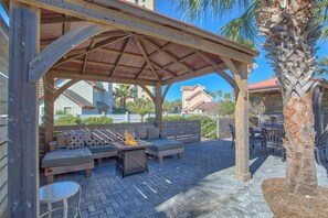 Outdoor dining - Breakaway (Updated) - Steps to the Beach! Private Pool! Great Outdoor Space! (Miramar Beach)