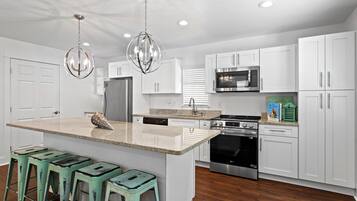 Dishwasher, dining tables