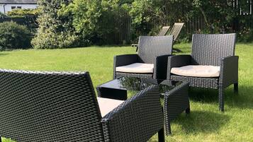 Superior Double Room, Garden Area | Terrace/patio