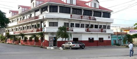 Façade de l’hébergement