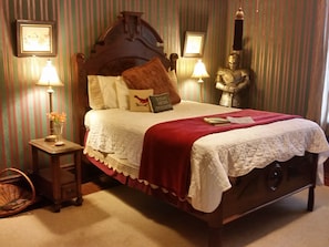 Deluxe huis, 1 queensize bed, uitzicht op tuin | 1 slaapkamer, luxe beddengoed, individueel gedecoreerd