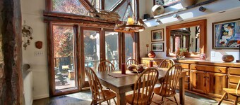 BERGFAVORITE - ASPEN RIDGE, VARMT TUBE, FULL UTSIKT AV SKI HELLINGER, TREBRENNENDE BRANNPLASSER