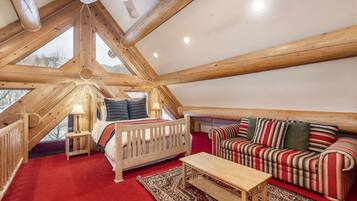 4 slaapkamers, een strijkplank/strijkijzer, gratis wifi, beddengoed