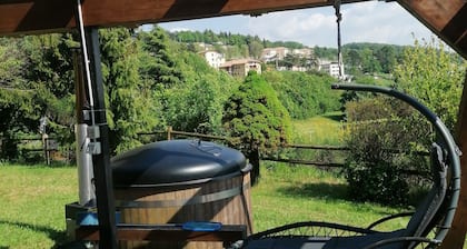 Beautiful mountain chalet, overlooking Lake Garda, near Verona Free Wifi